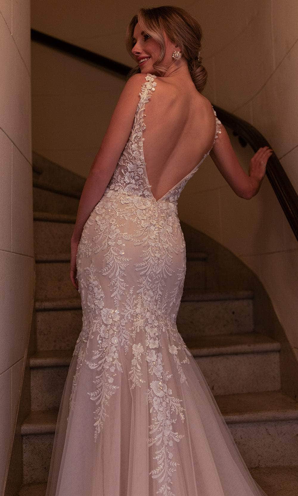 Rachel Allan RB2209 - Romantic Lace Mermaid Wedding Gown Bridal Dresses