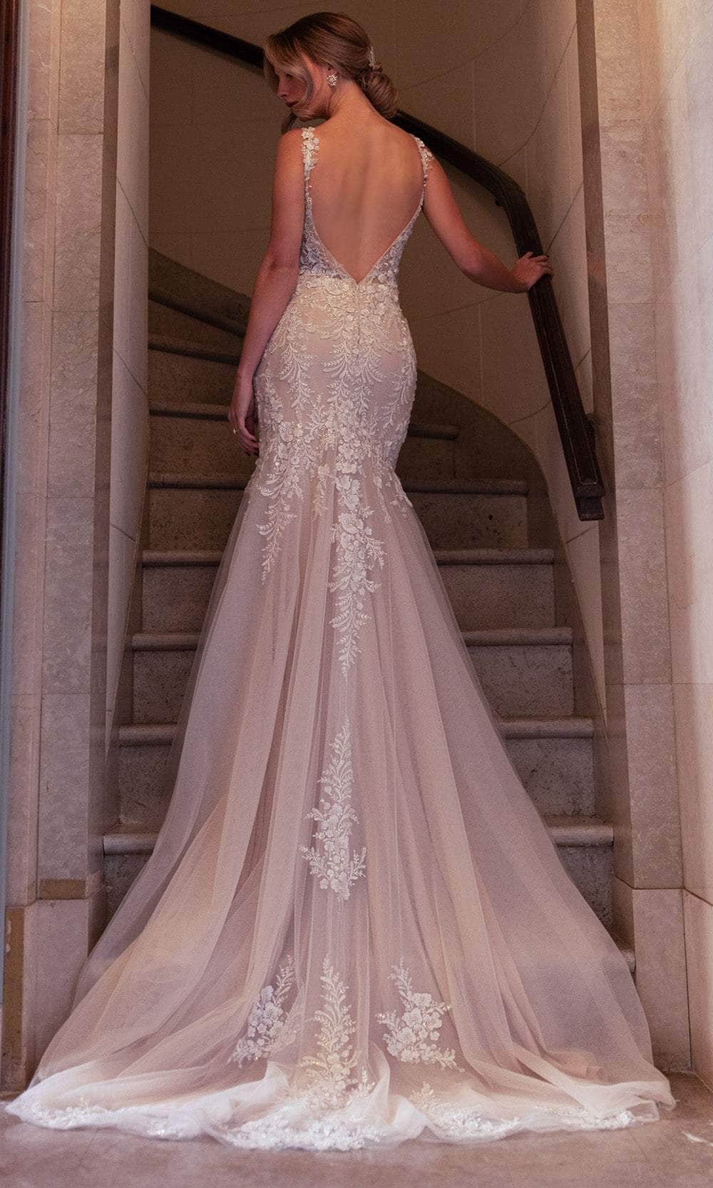 Rachel Allan RB2209 - Romantic Lace Mermaid Wedding Gown Bridal Dresses