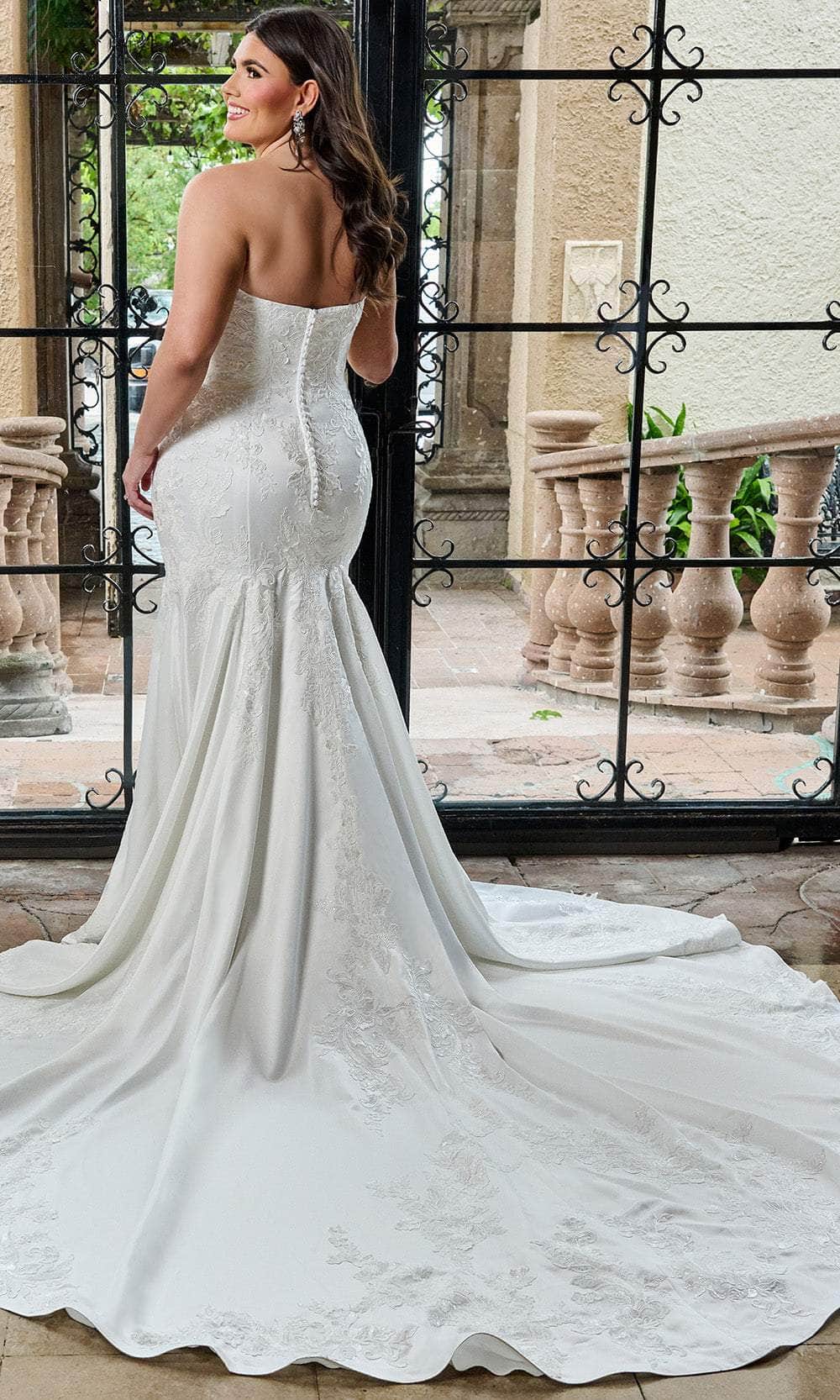 Rachel Allan RB3211 - Strapless Sweetheart Trumpet Wedding Gown Wedding Dresses
