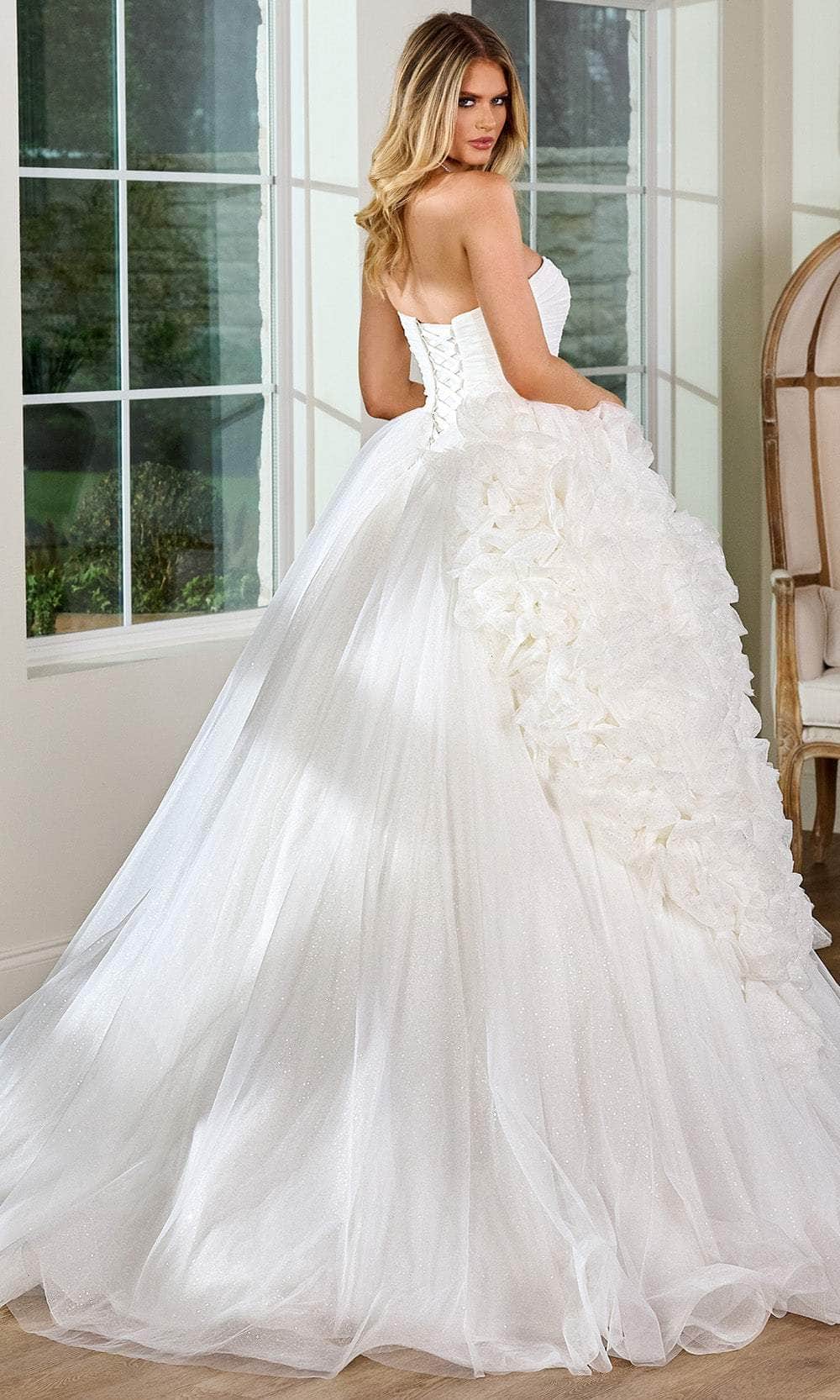 Rachel Allan RB6153 - Sweetheart Neckline Ruffled Ball Gown Ball Gowns