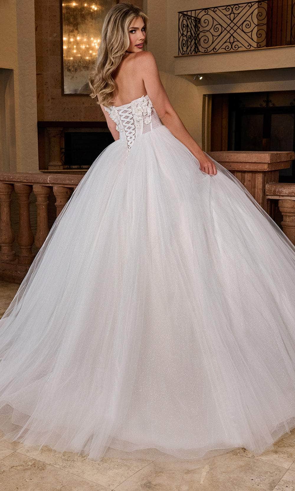 Rachel Allan RB6160 - Strapless Sweetheart Wedding Ballgown Wedding Dresses