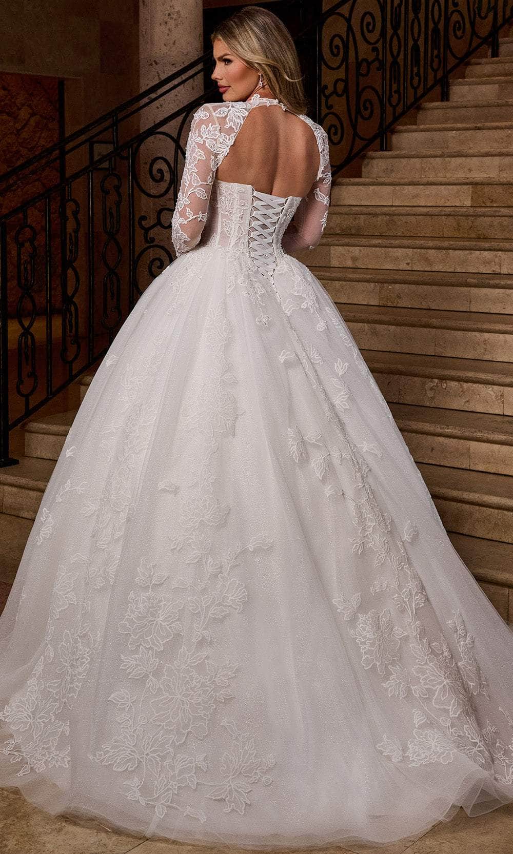 Rachel Allan RB6161 - Detachable Sleeve Sweetheart Bridal Gown Wedding Dresses
