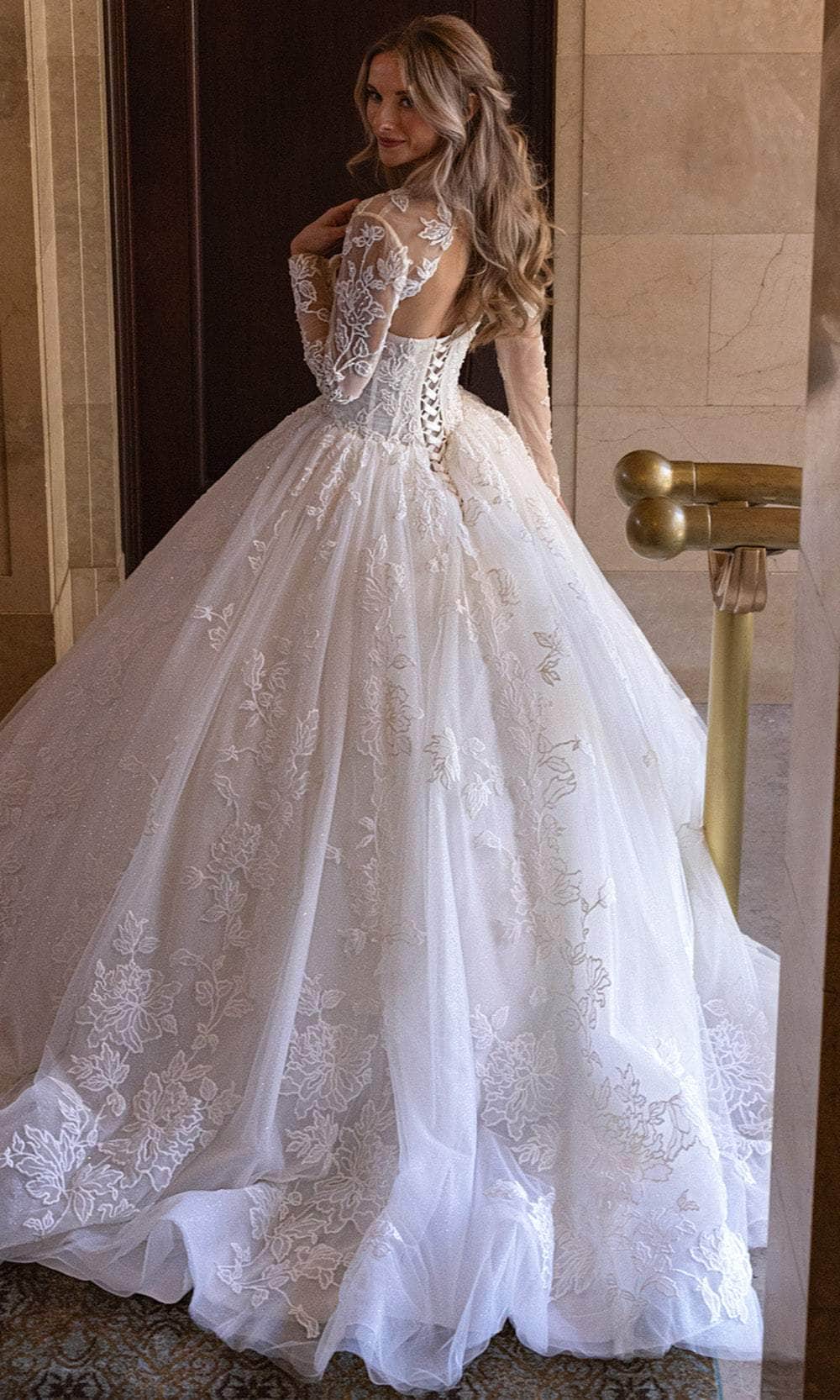 Rachel Allan RB6161 - Detachable Sleeve Sweetheart Bridal Gown Wedding Dresses