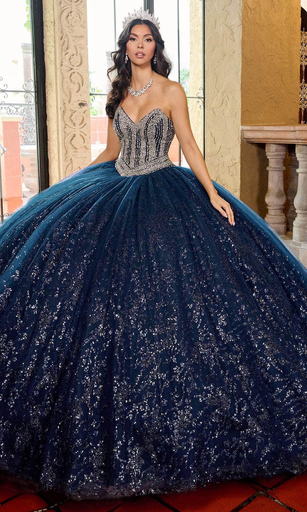 Rachel Allan RQ1160 - Sweetheart Ballgown with Detachable Bow Ball Gowns