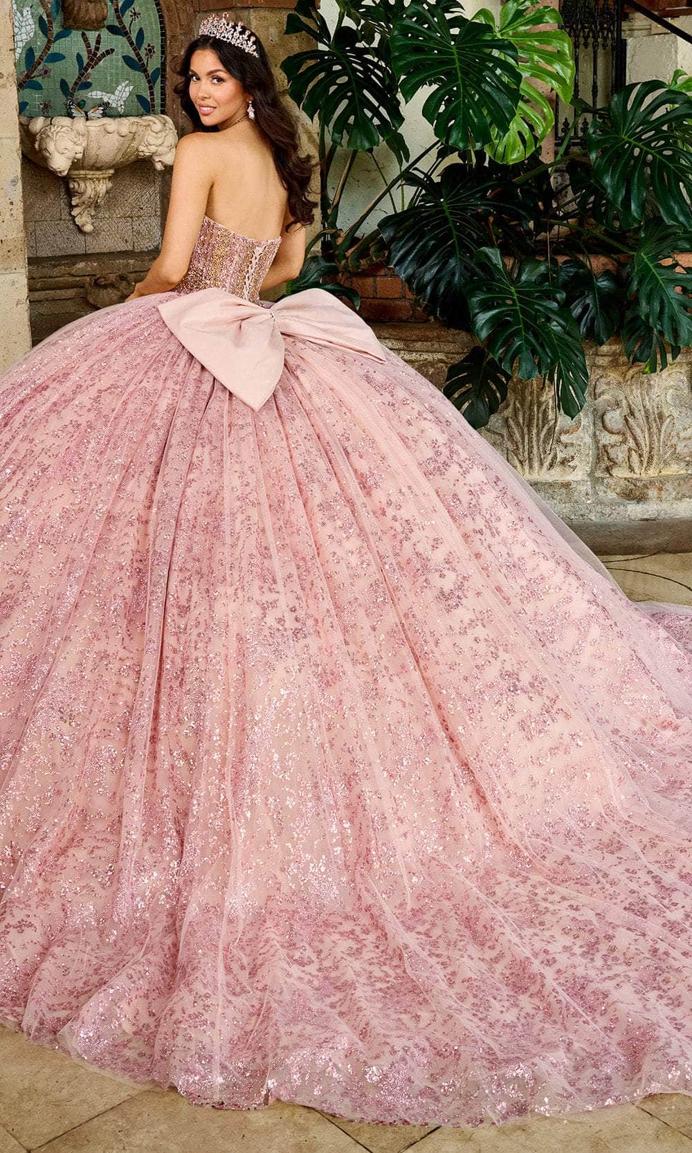 Rachel Allan RQ1160 - Sweetheart Ballgown with Detachable Bow Ball Gowns