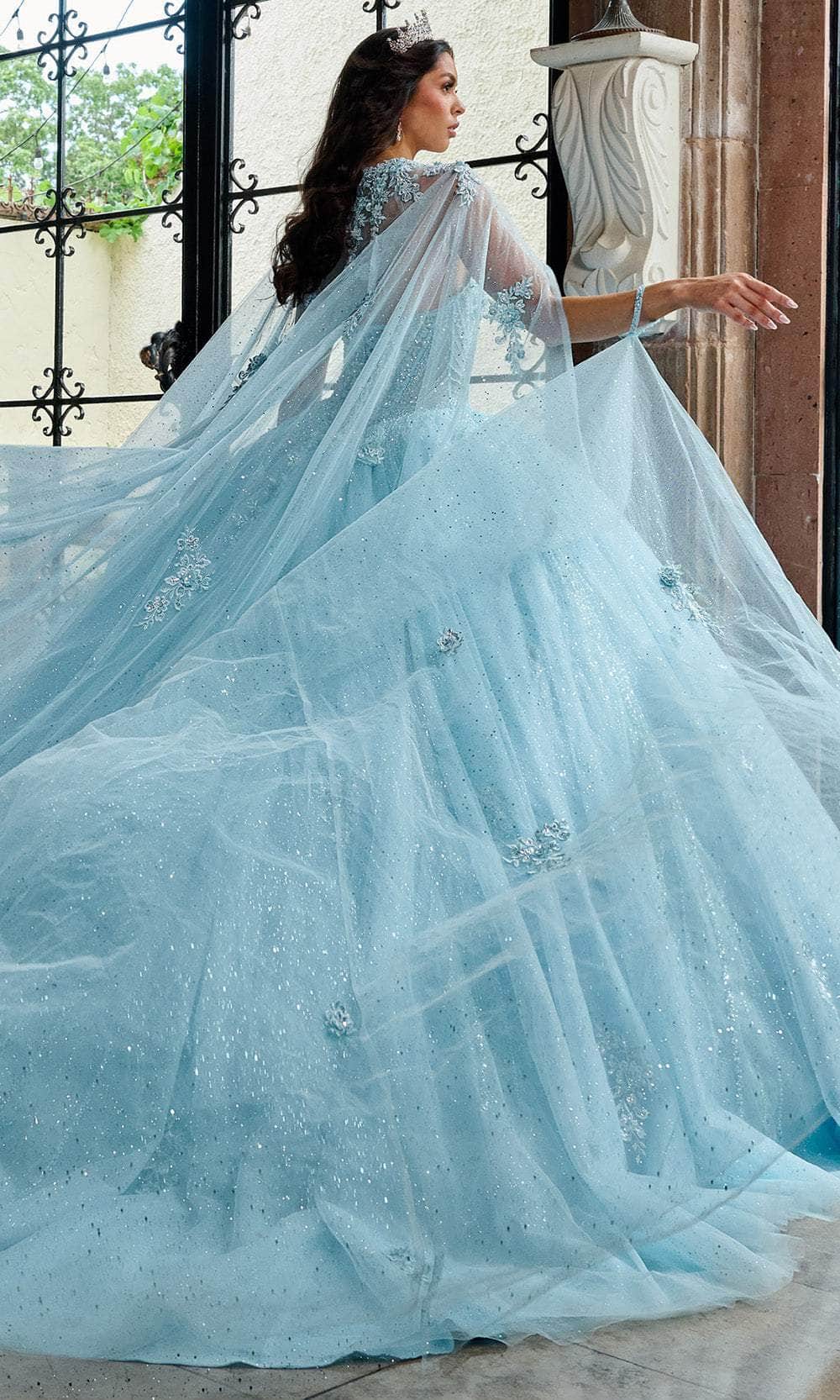 Rachel Allan RQ1162 - Sweetheart Ballgown with Floral Applique Ball Gowns