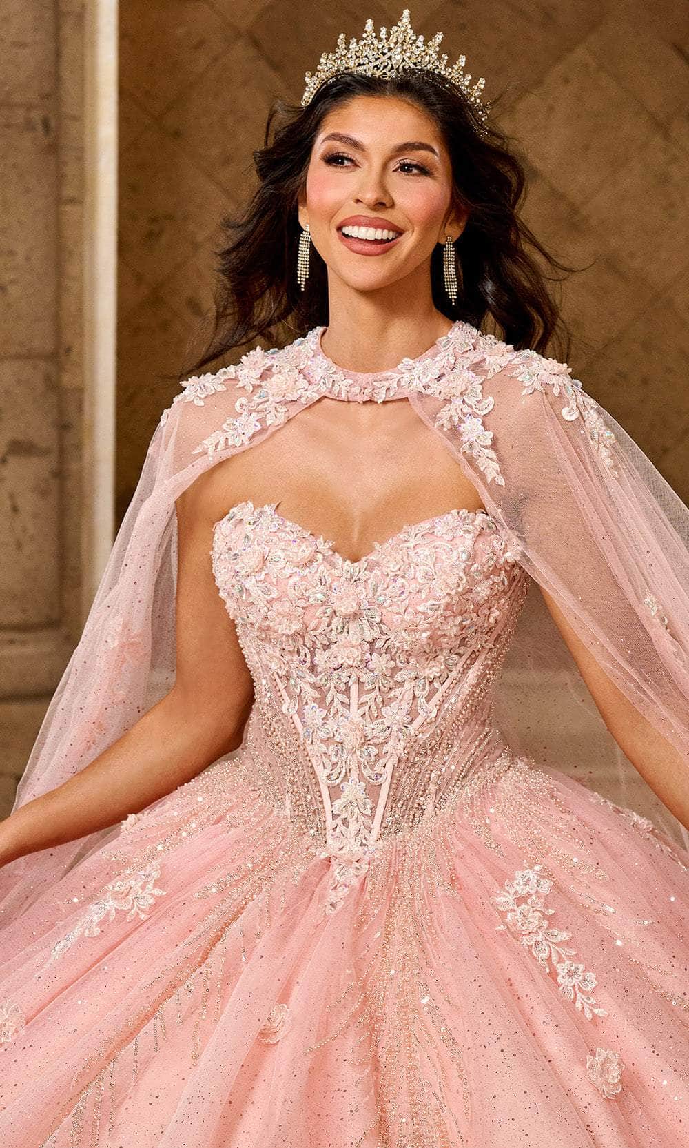 Rachel Allan RQ1162 - Sweetheart Ballgown with Floral Applique Ball Gowns