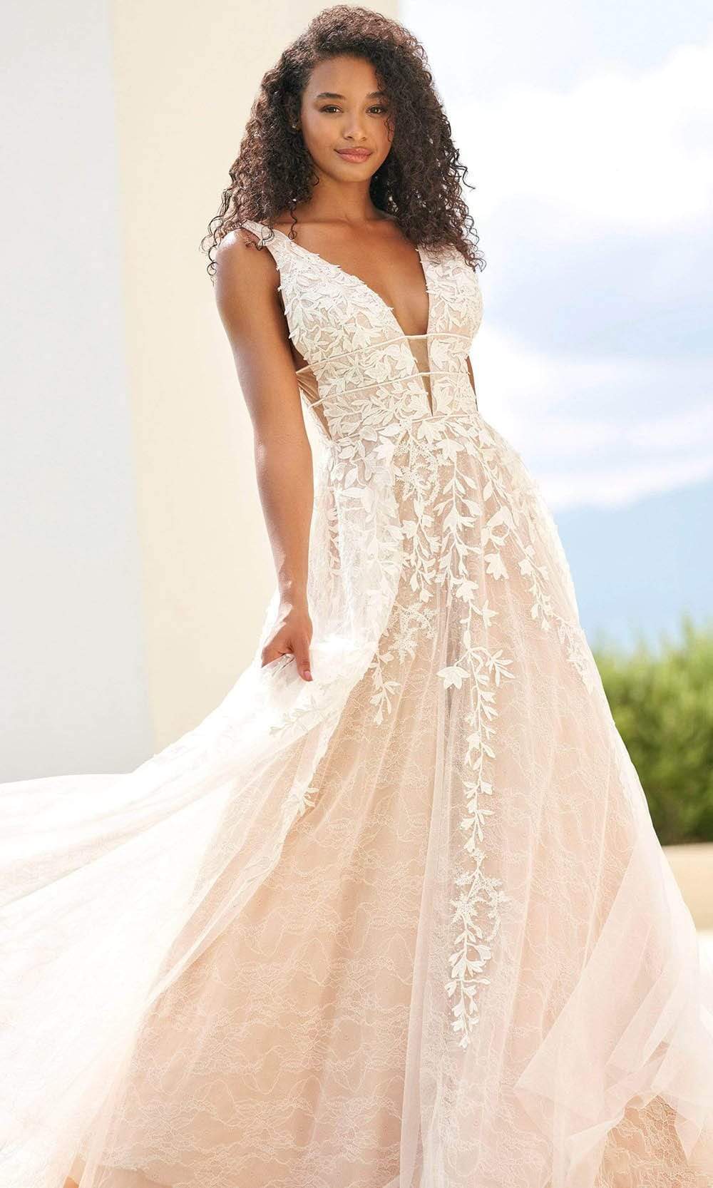 Sherri Hill - 54862 Lace Ornate A-Line Gown Special Occasion Dress