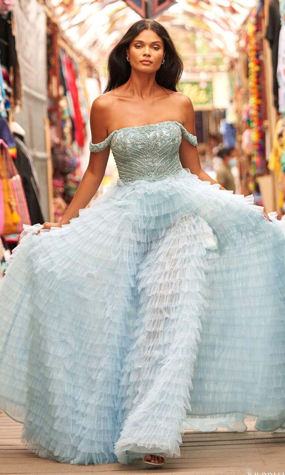 princess polly baby blue dress Sherri Hill 57867 Northeast Ohio's Largest Bridal and Prom Store