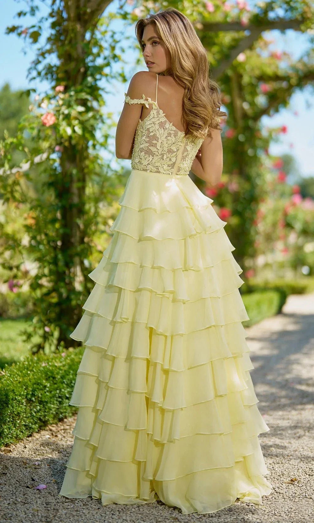 Sherri Hill 56868 - Chiffon A-Line Gown Prom Dresses