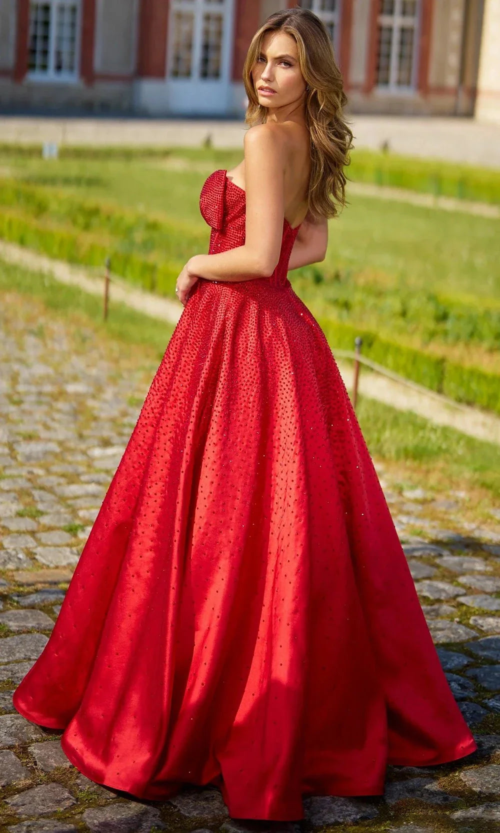 Sherri Hill 56900 - Glamorous Sweetheart Beaded Ballgown Ball Gowns