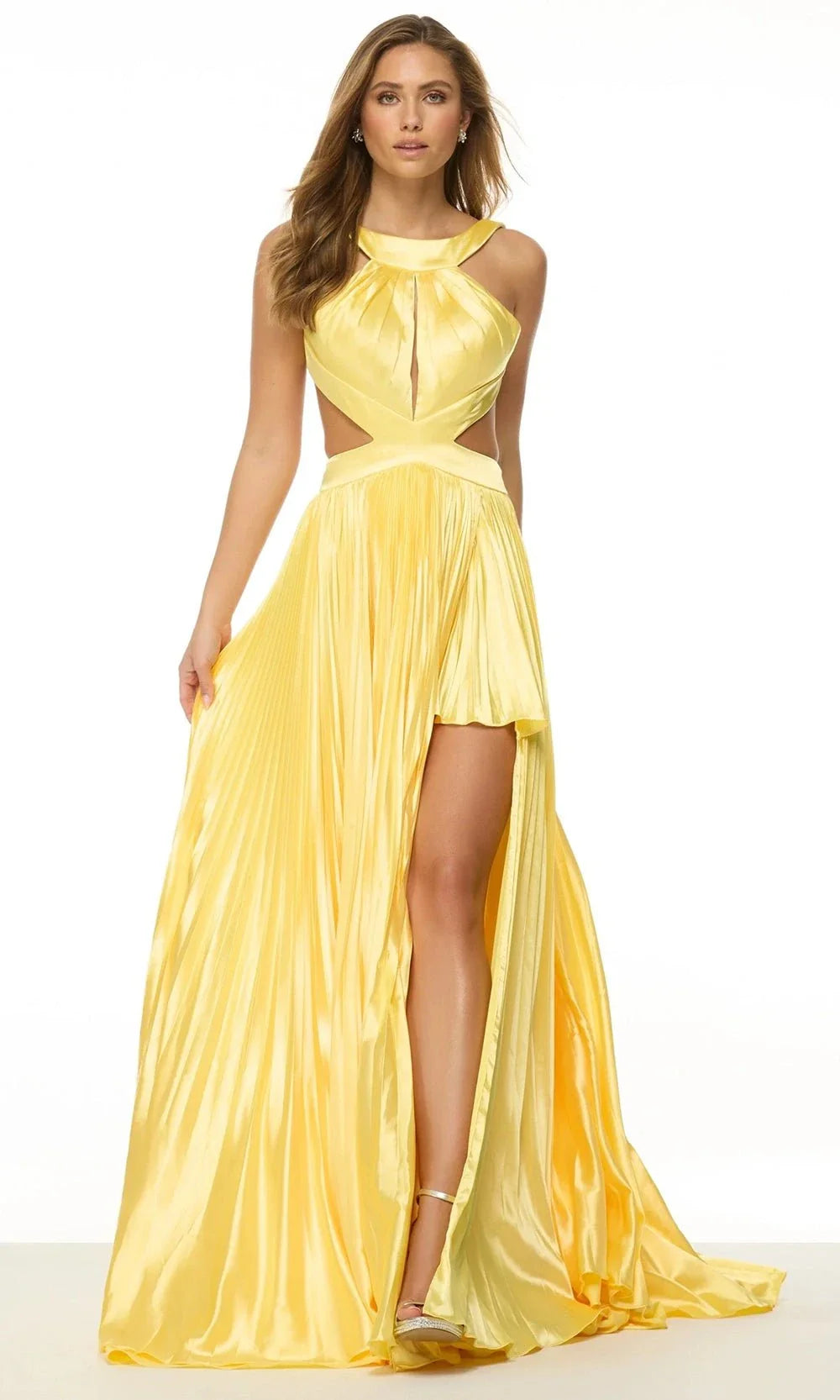 Sherri Hill 57079 - Elegant Pleated A-Line Gown Prom Dresses