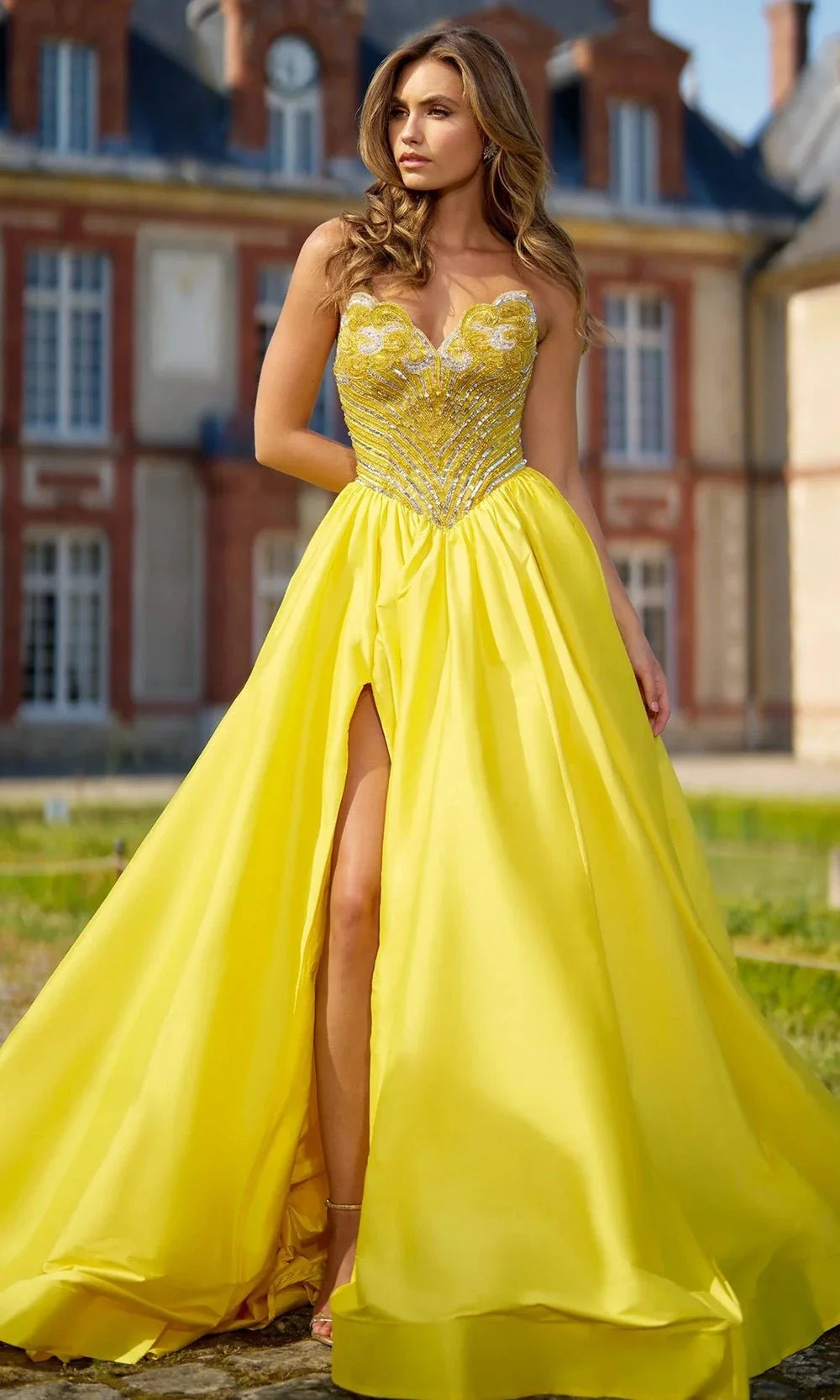 Sherri Hill 67019 - Long Taffeta Ballgown