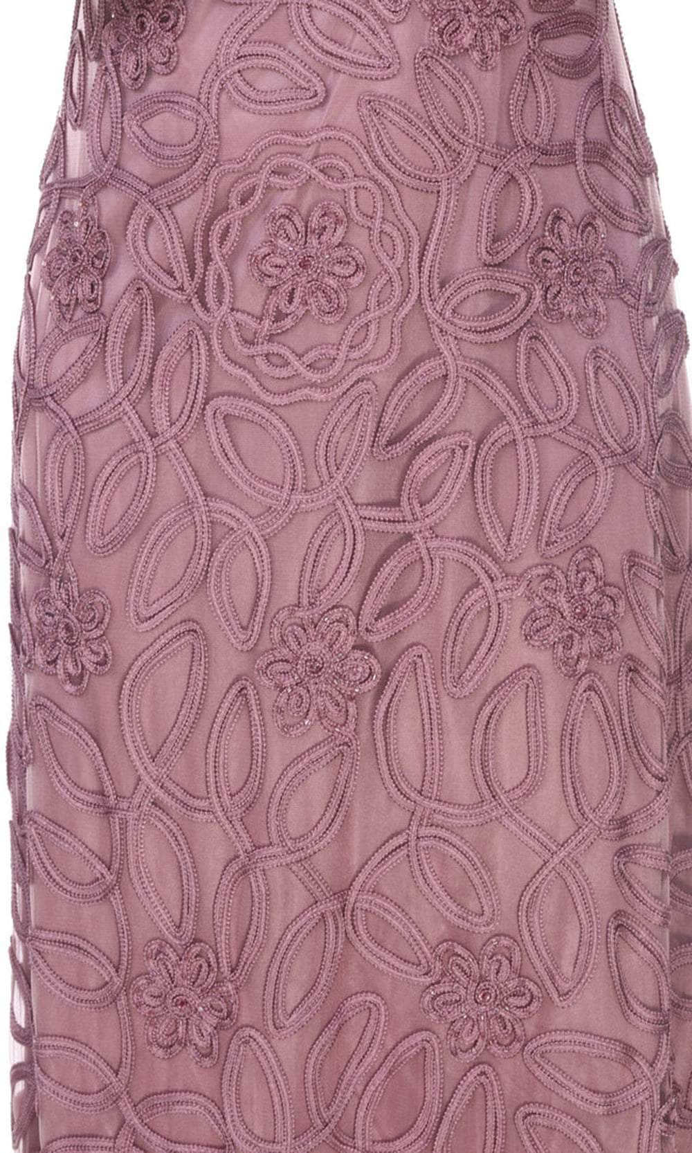 Soulmates 1616 - Soutache Embroidered Lace Evening Gown Dress Evening Dresses