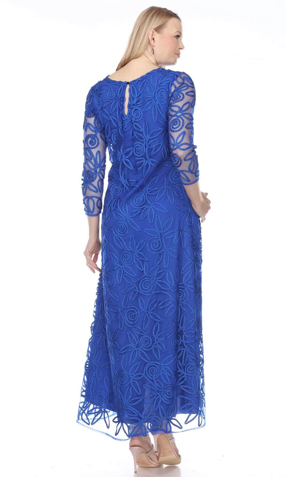 Soulmates 1618 - Lace Long Evening Dress Clothing Set