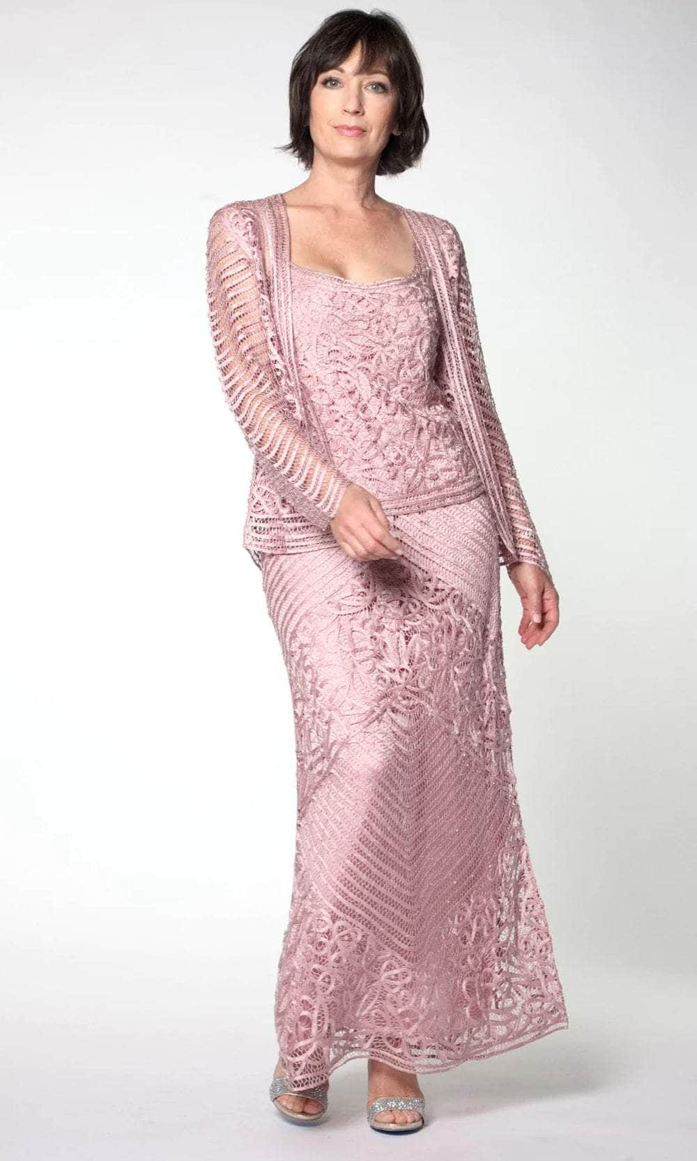 Soulmates C1028 - Three Piece Embroidered Formal Dress ADASA Soulmates C1028 - Three Piece Embroidered Formal Dress ADASA