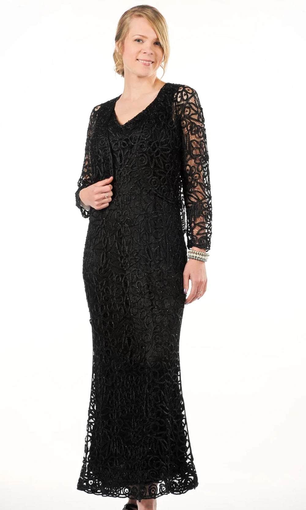 soulmates silk lace jacket dress Soulmates | Dresses | Soulmates Champagne Silk Lace Twopiece Embroidered Evening Gown With Jacket L