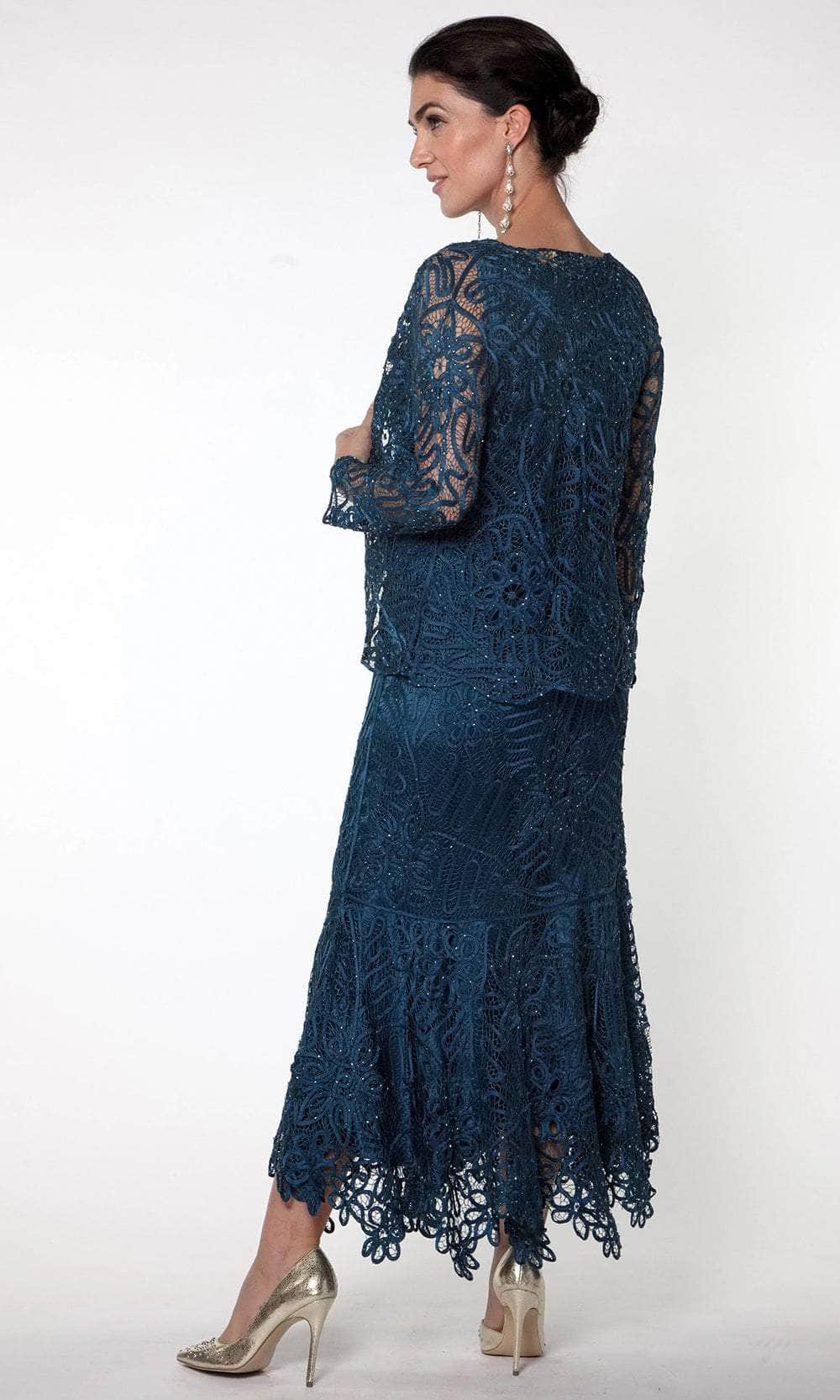 Soulmates C9127 - Three Piece Mermaid Skirt Evening Gown Mother of the Bride Dresses