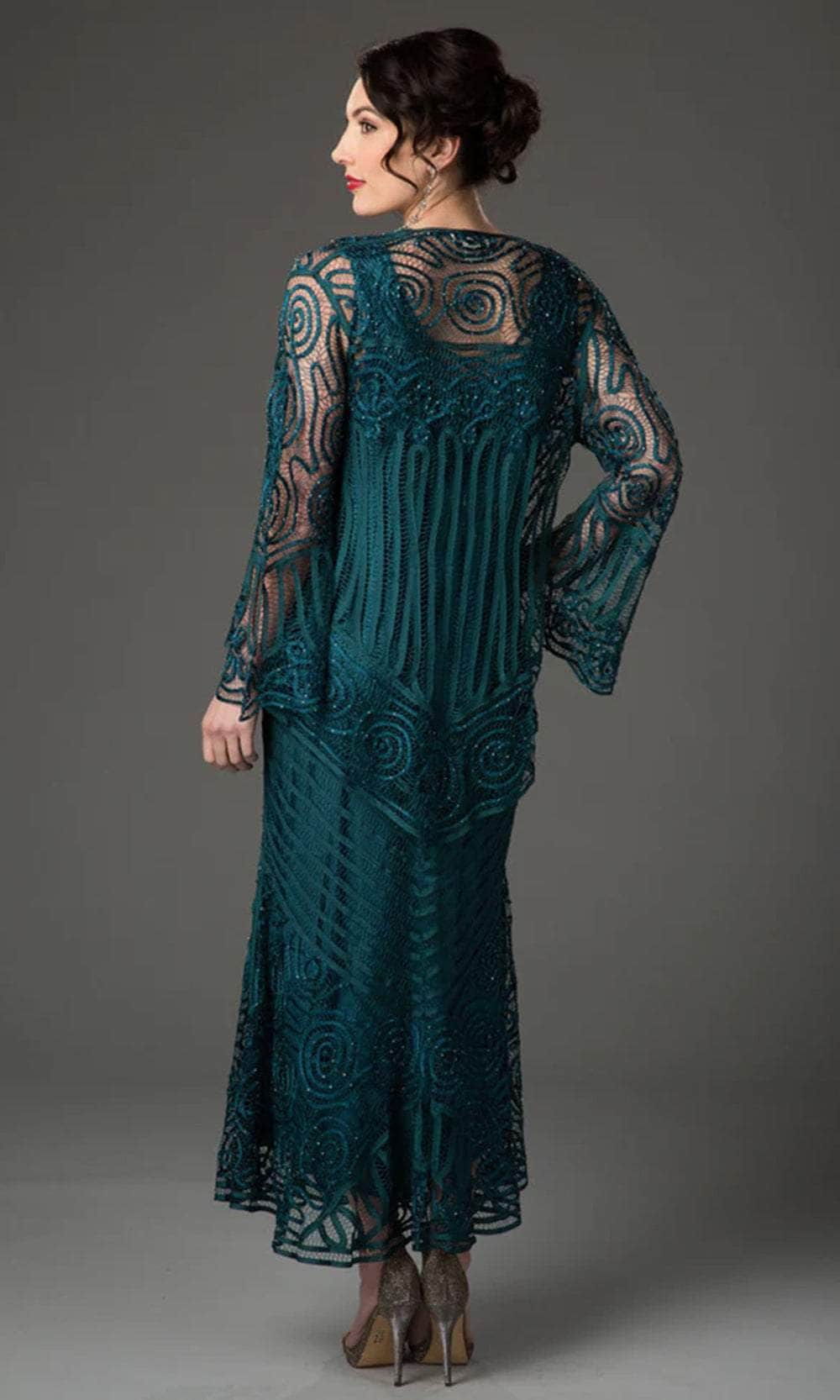 Soulmates D7155 - Heart-Shaped Neckline Dress Jacket Evening Dress Mother of the Bride Dresses