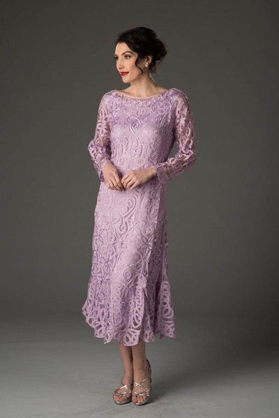 Soulmates - Tea Length Hand Crochet Lace Dress Clothing Set