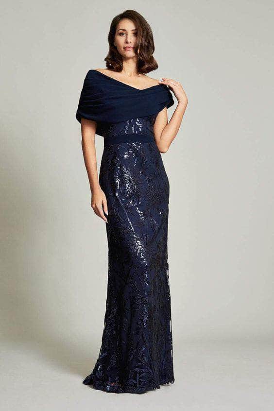 tadashi shoji sequin embellished dress Tadashi Shoji sequin-embellished Maxi Dress | Black