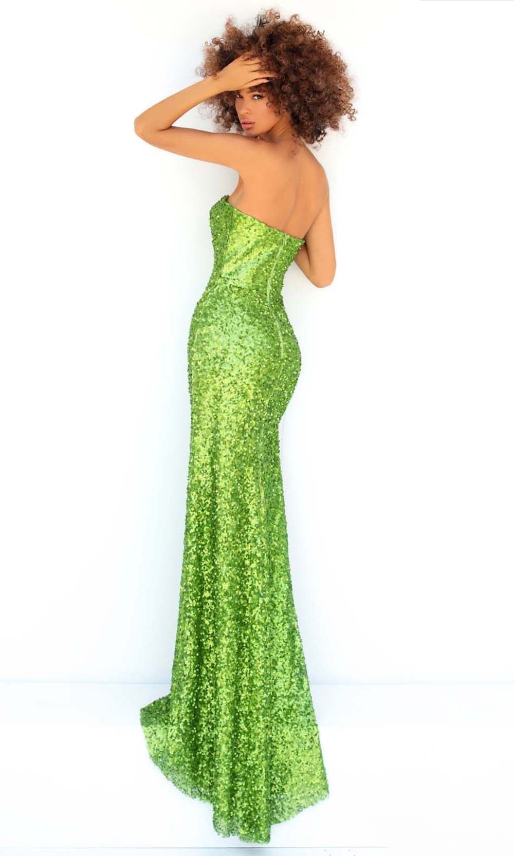 Tarik Ediz - 51129 Strapless Sheath Evening Dress Prom Dresses