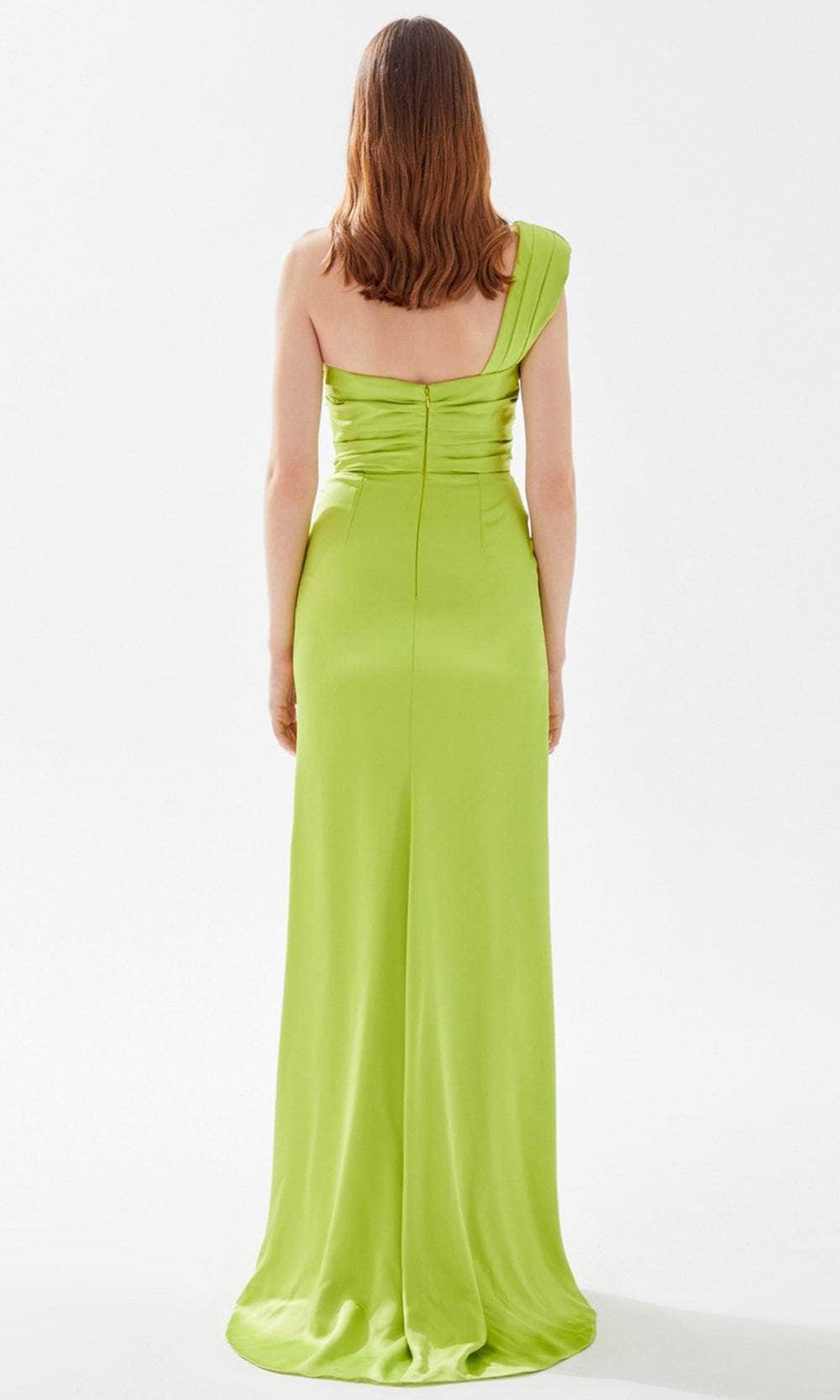 Tarik Ediz 52014 - Draped One Shoulder Prom Dress Prom Dresses