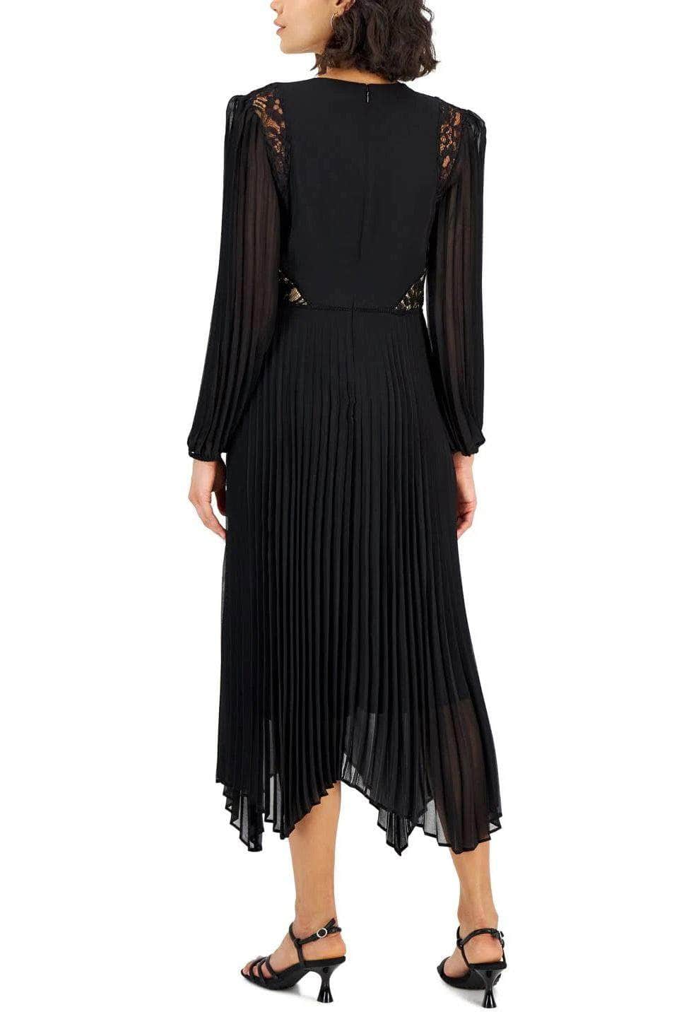 Taylor 2340M - Lace Ornate Handkerchief Dress