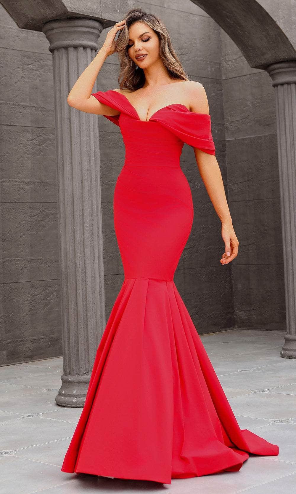 Terani Couture 251E4271 - Sweetheart Off Shoulder Evening Gown Evening Dresses