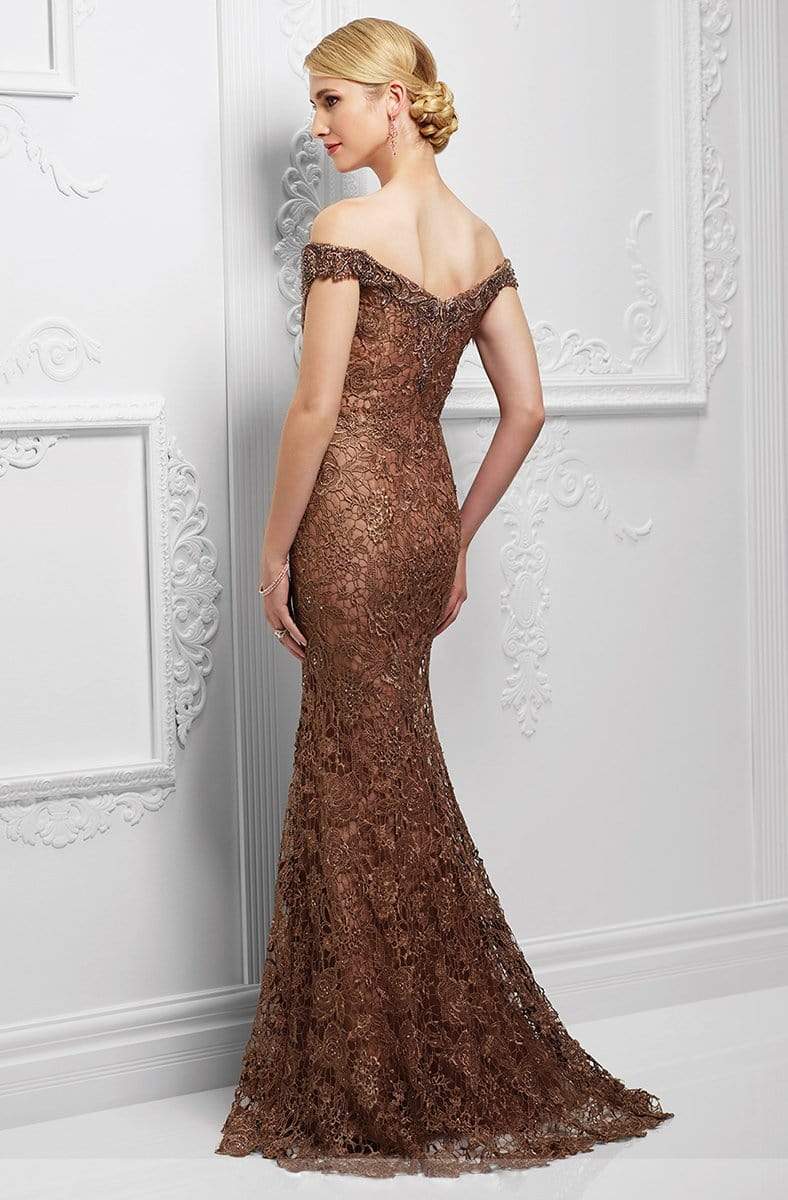 Ivonne D for Mon Cheri - 117D71 A-Line Gown in Brown