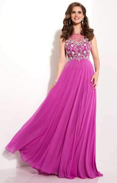 Studio 17 12621 - Long A-Line Dress