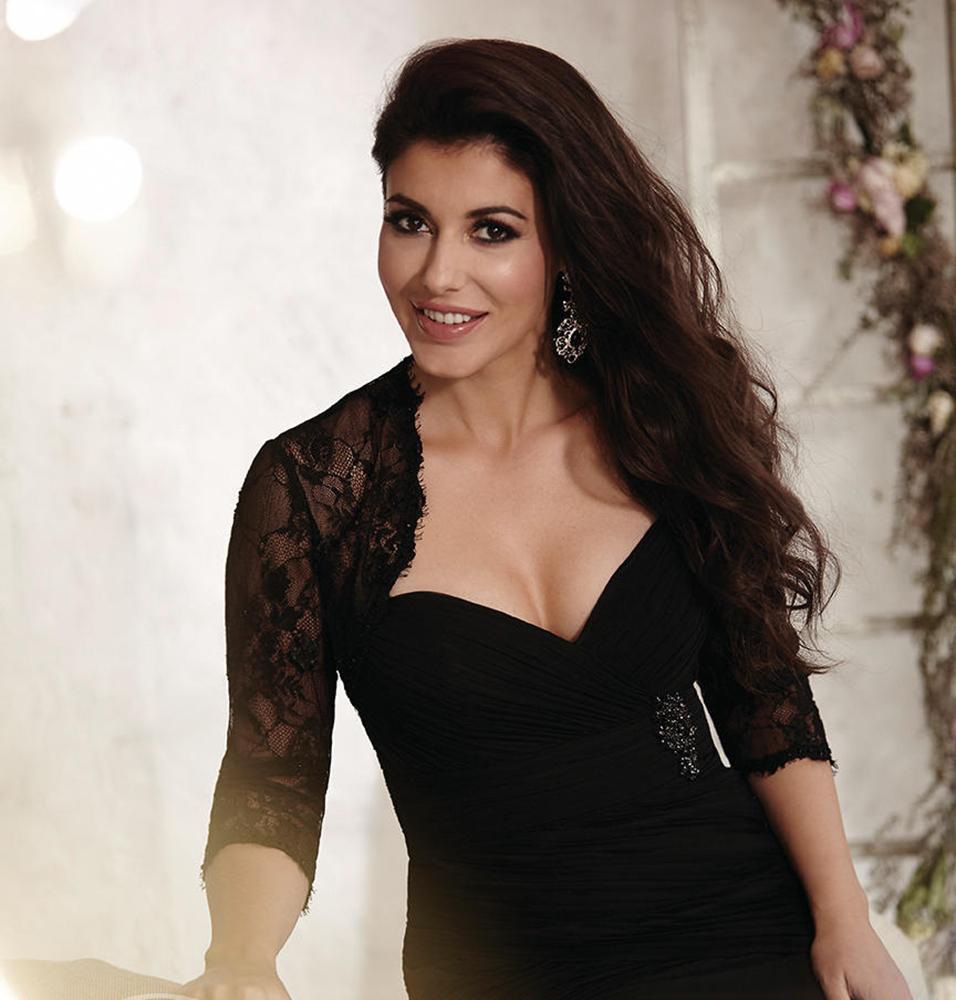 Christina Wu Elegance - 17784 Brooch Ornate Pleated Interweave Gown Special Occasion Dress