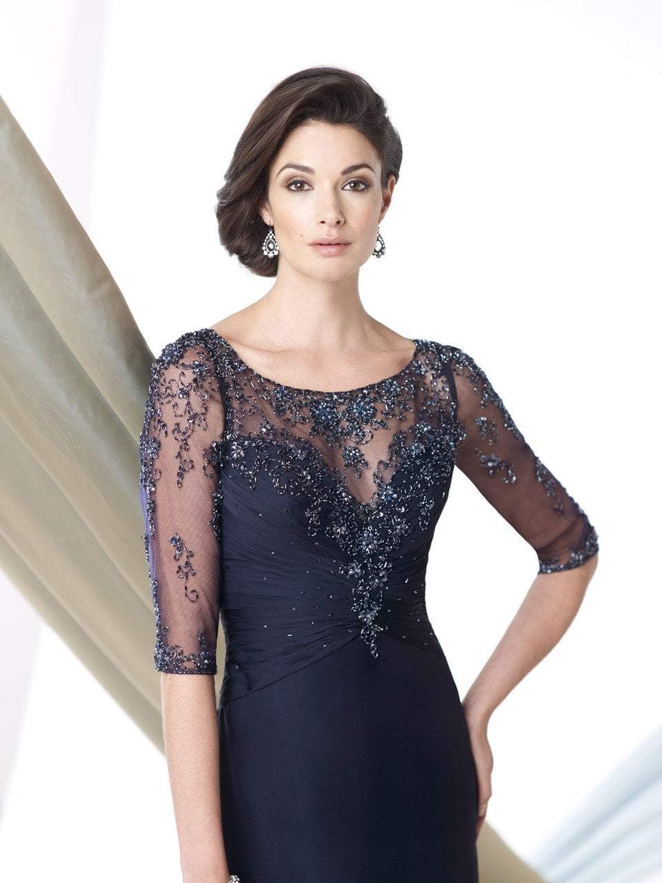 Montage by Mon Cheri - 213967 Dress in Blue