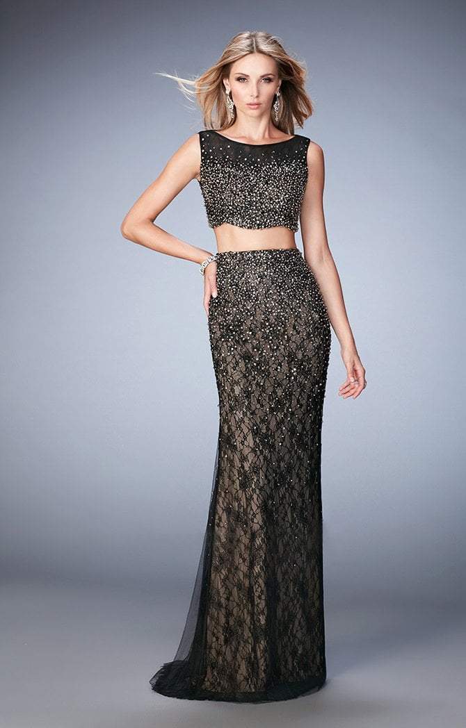 gigi mermaid dress La Femme 22927 - Long Sheath Dress