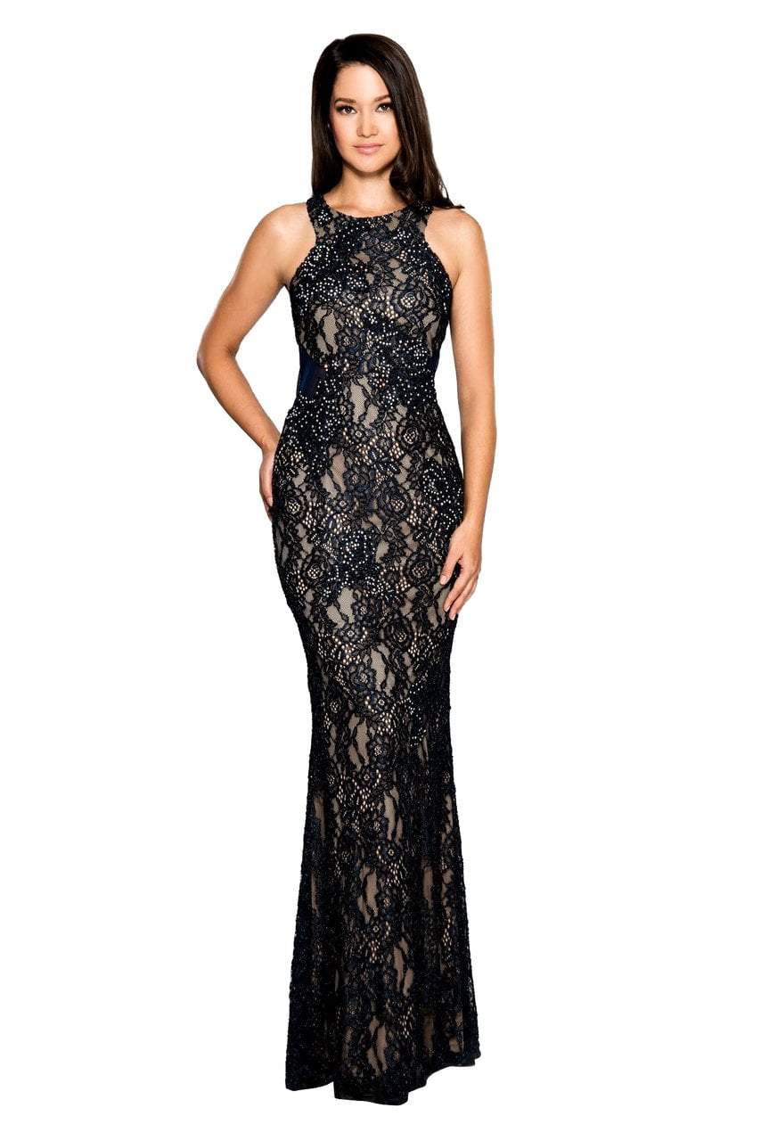 Evening Gowns Venus Long Black Dress Strapless Lace Midi Dress With Floral Appliqu 40156 Jovani Evening Gowns Venus Long Black Dress Strapless Lace Midi Dress With Floral Appliqu 40156 Jovani