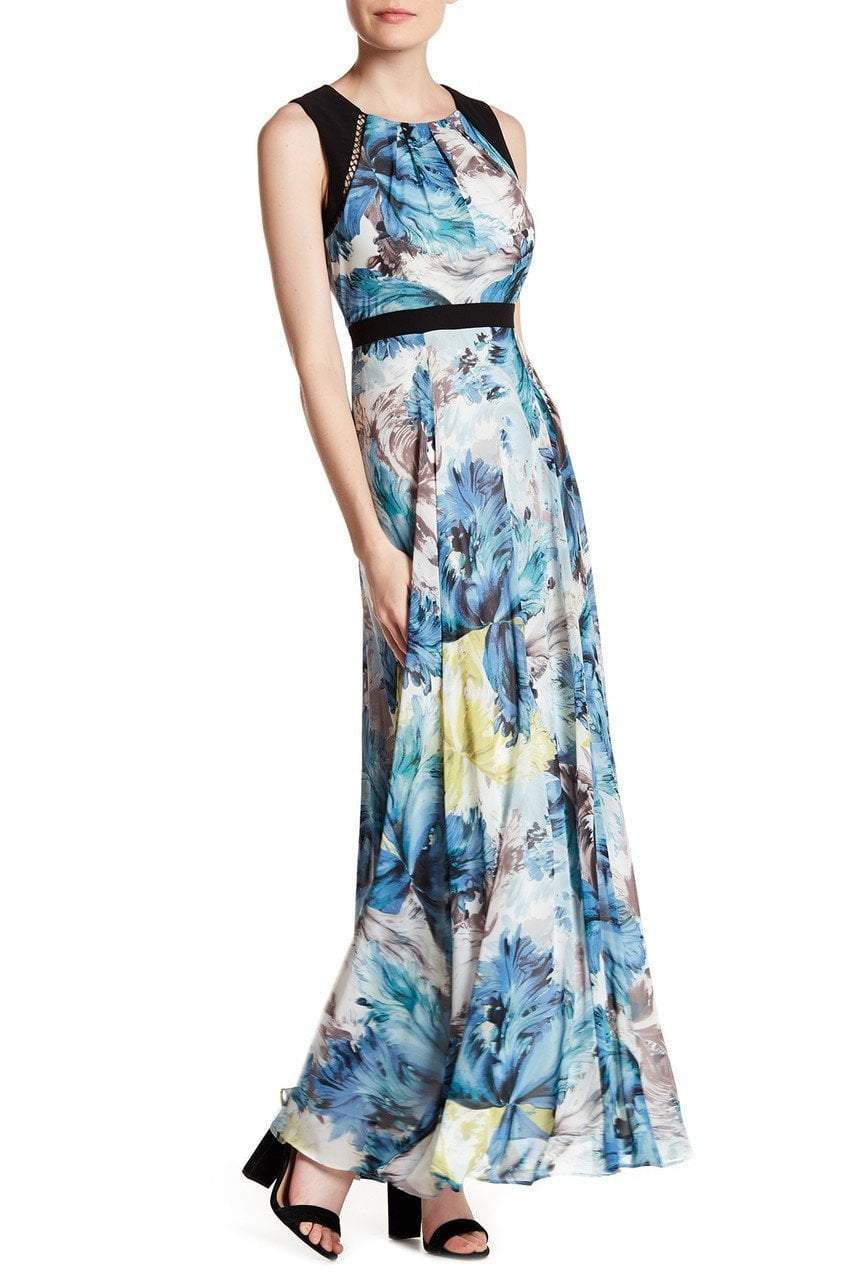 formal office dress code for female Benni Hudson Lace Maxi Dress - Sangria