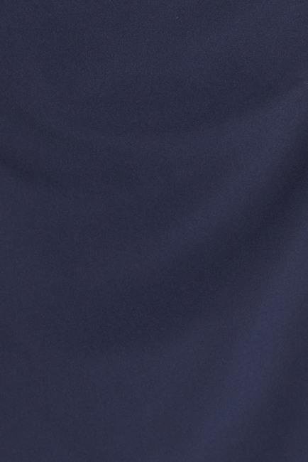 Adrianna Papell - AP1D100811 Short Sleeve V-neck Sheath Dress In Blue