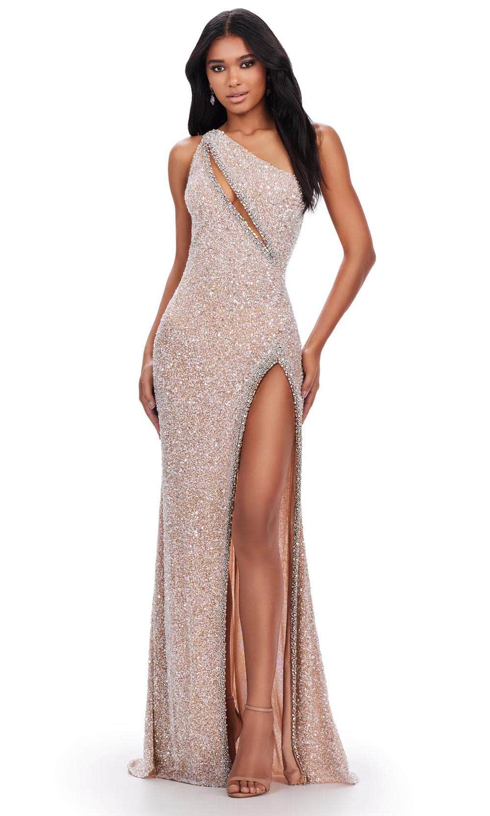 Ashley Lauren 11635 - Strappy Open Back Prom Gown Evening Dresses