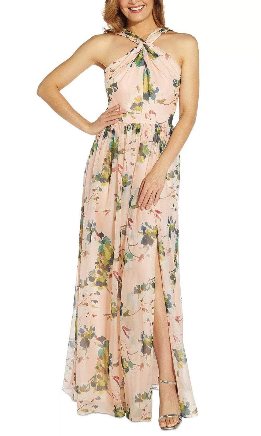 Adrianna Papell AP1E209750 - Halter Dress Adrianna Papell AP1E209750 - Halter Dress