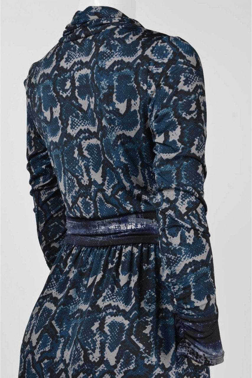 Adrianna Papell - Printed V-Neck Dress 15246570 in Print