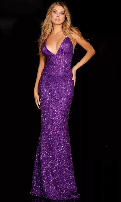 Aleta Couture 333 - Fitted Open Back Evening Dress Evening Dresses