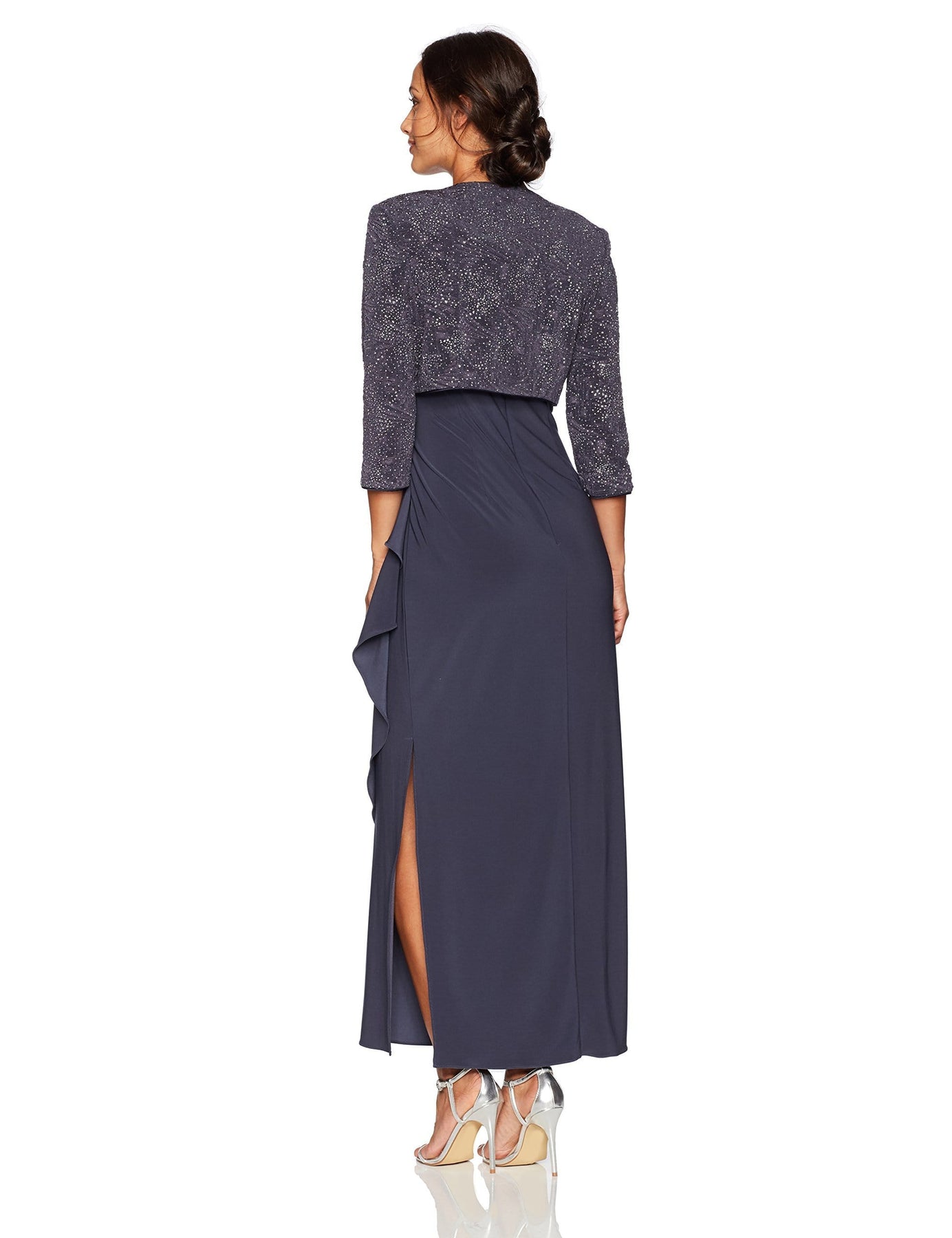 Alex Evenings - 225196 Empire Column Dress with Jacket Mother of the Bride Dresses