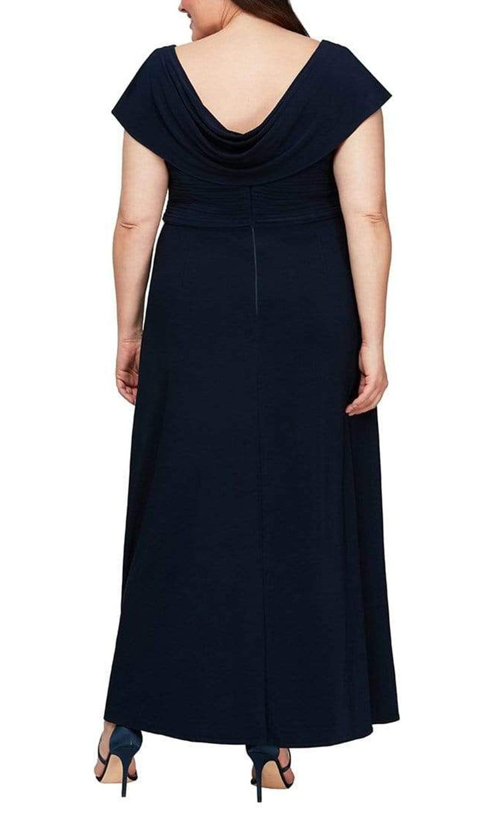 Alex Evenings - 84351491 Matte Jersey A-line Dress Mother of the Bride Dresses