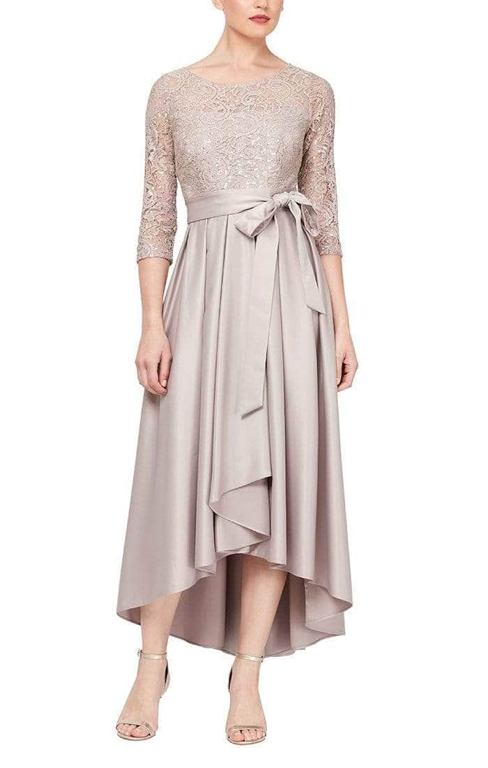 alex evenings lace bodice dress Alex Evenings