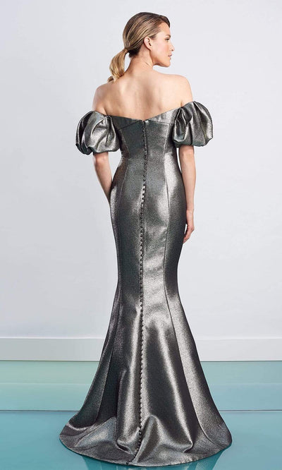 Alexander By Daymor - 1473 Sweetheart Metallic Shiny Gown Special Occasion Dress