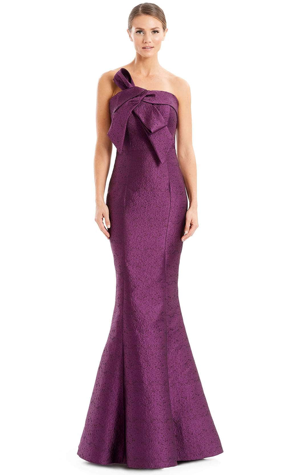 Alexander By Daymor 1677F22 - Bow Accent Mermaid Evening Gown Special Occasion Dress