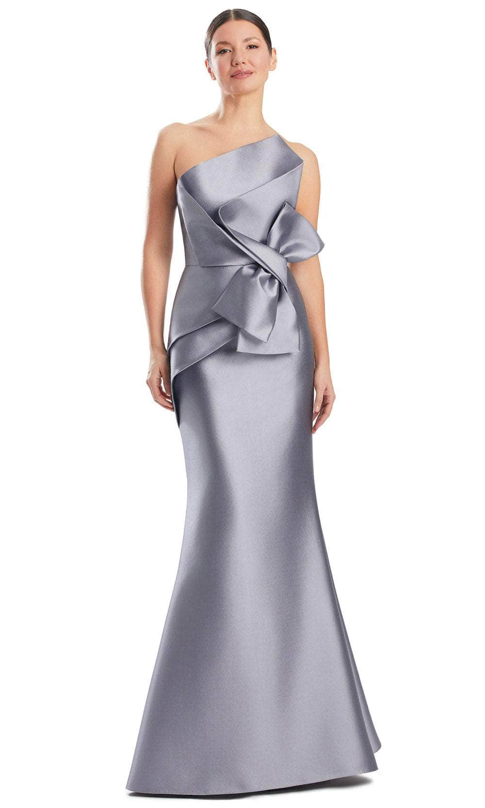 Alexander by Daymor 1952S24 - Strapless Mermaid Gown Prom Dresses 4 /  Silver