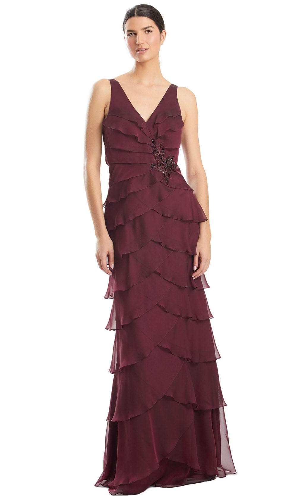 Alexander by Daymor 1958S24 - V-Neck Column Gown Prom Dresses