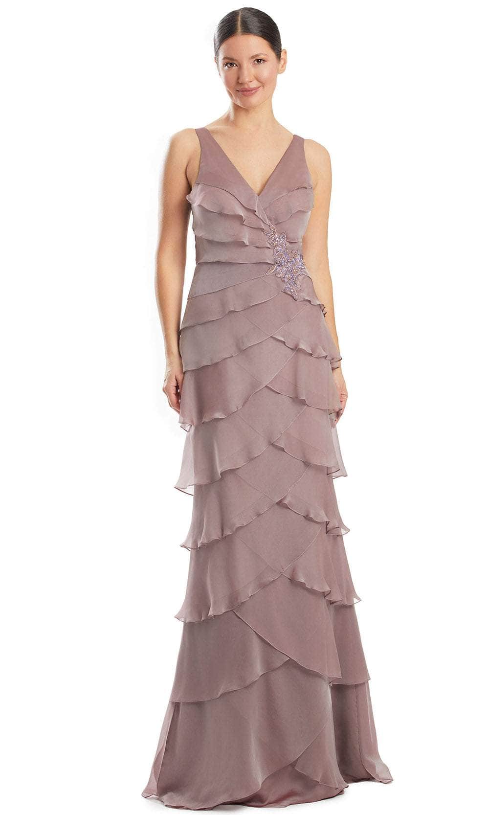 Alexander by Daymor 1958S24 - V-Neck Column Gown Prom Dresses