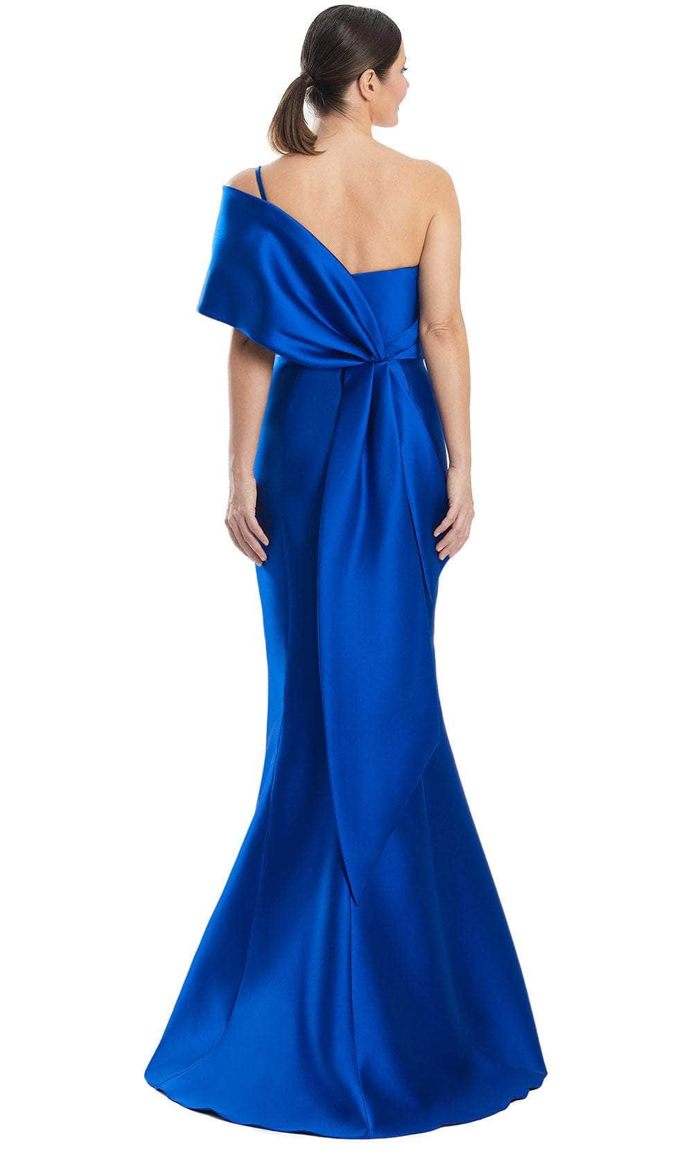 Alexander by Daymor 1977S24 - One Shoulder Bow Evening Dress Evening Dresses
